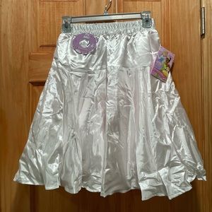 Disney Store Princess Light Up Tiered Petticoat Skirt Kids MEDIUM New with Tags